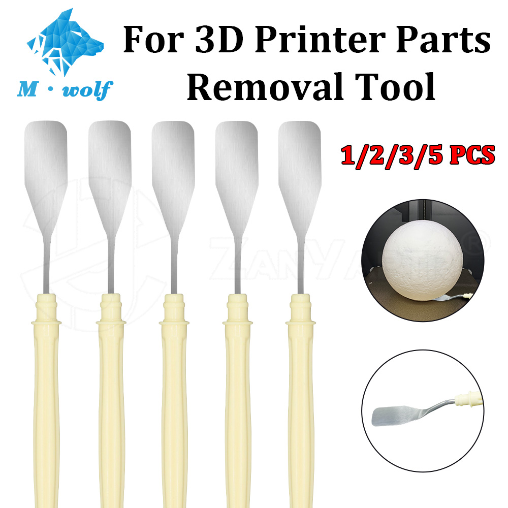 Print Removal Spatula - สําหรับ 3D ชิ้นส่วนเครื่องพิมพ์เครื่องมือกําจัดไม้พายสําหรับ 3D พิมพ์ชุดเครื่องมือพลั่ว 3D