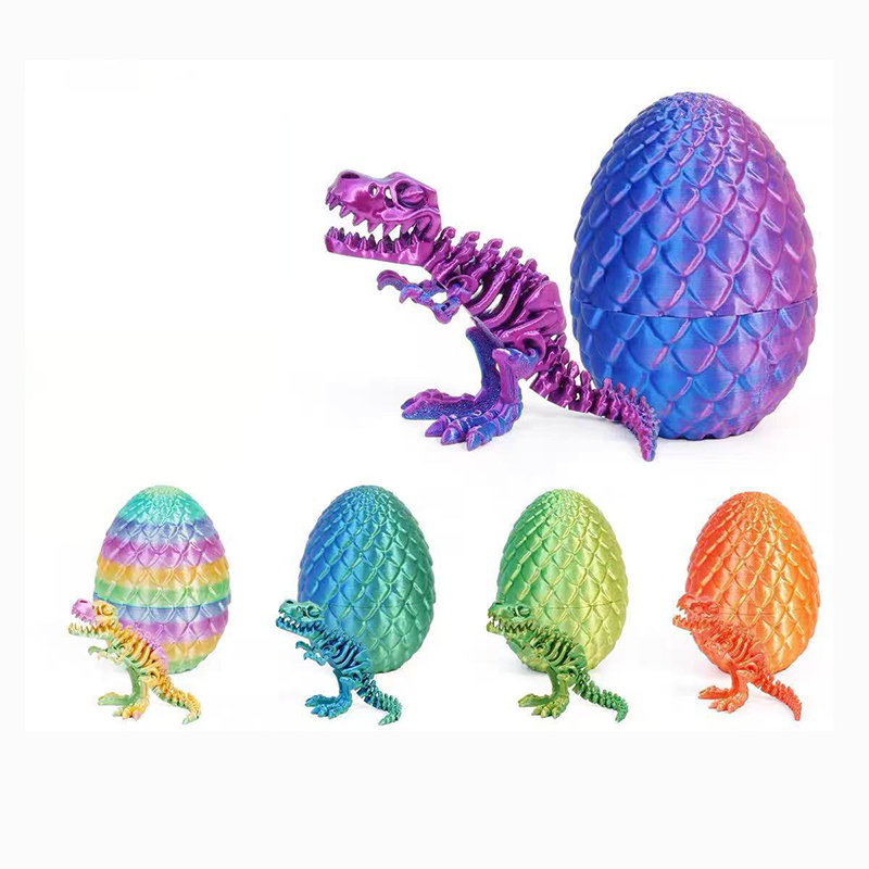 3D Printing Joints - โครงกระดูกไดโนเสาร์ที่พิมพ์ด้วยเทคโนโลยี 3D ข้อต่อขยับได้ โมเดลไดโนเสาร์สำหรับเด็ก ของเล่นสร้างสรรค์ช่วยคลายเครียด