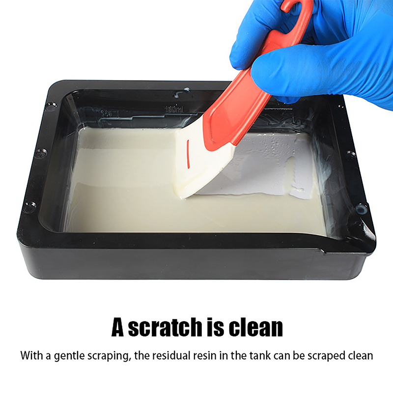 Print Removal Spatula - ไม้พายซิลิโคนอุปกรณ์เครื่องพิมพ์เรซิน3D สำหรับอุปกรณ์กำจัดเรซินพิมพ์ลาย3D