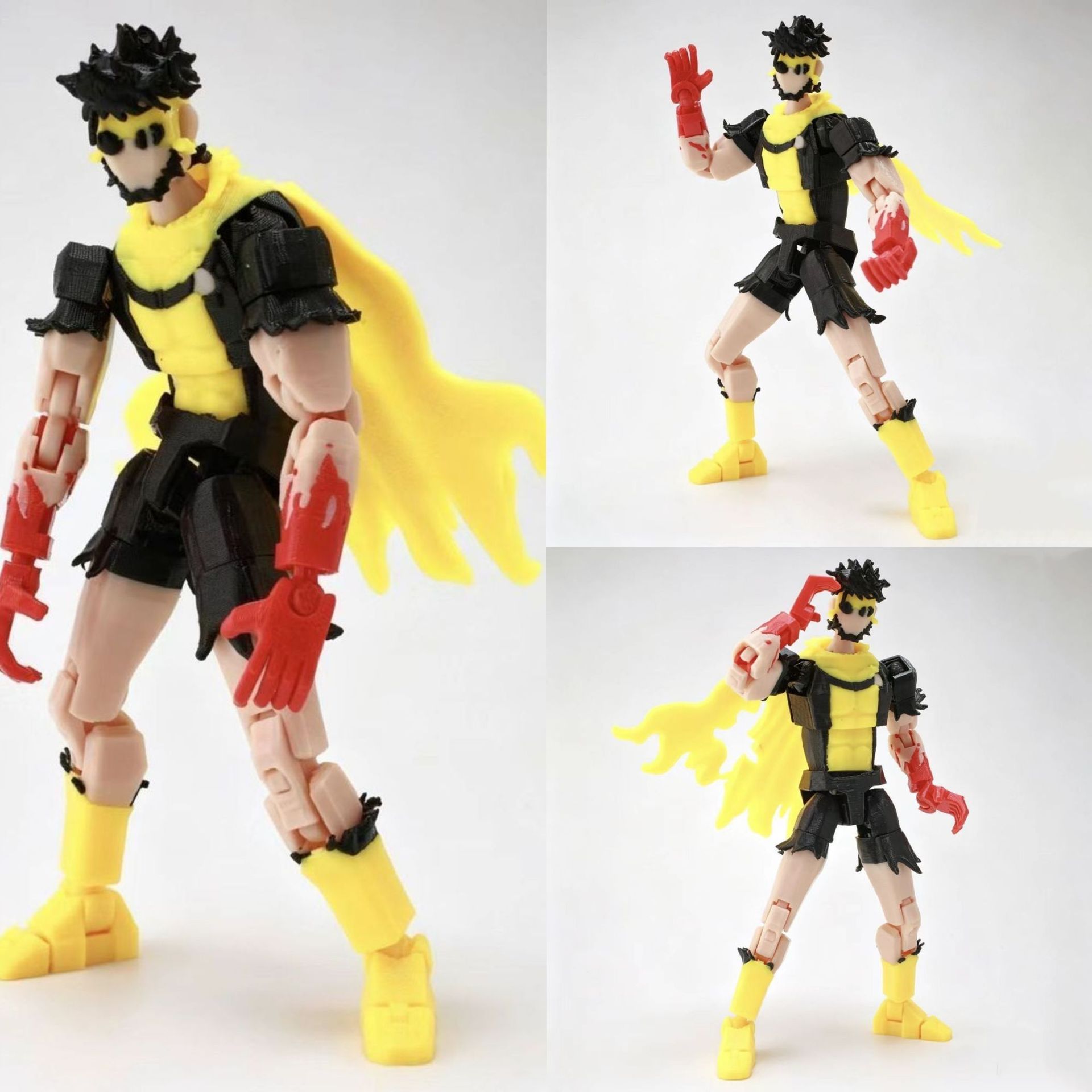 3D Printing Joints - ตุ๊กตาขยับได้หลายข้อต่อ พิมพ์ 3 มิติ รุ่น Invincible