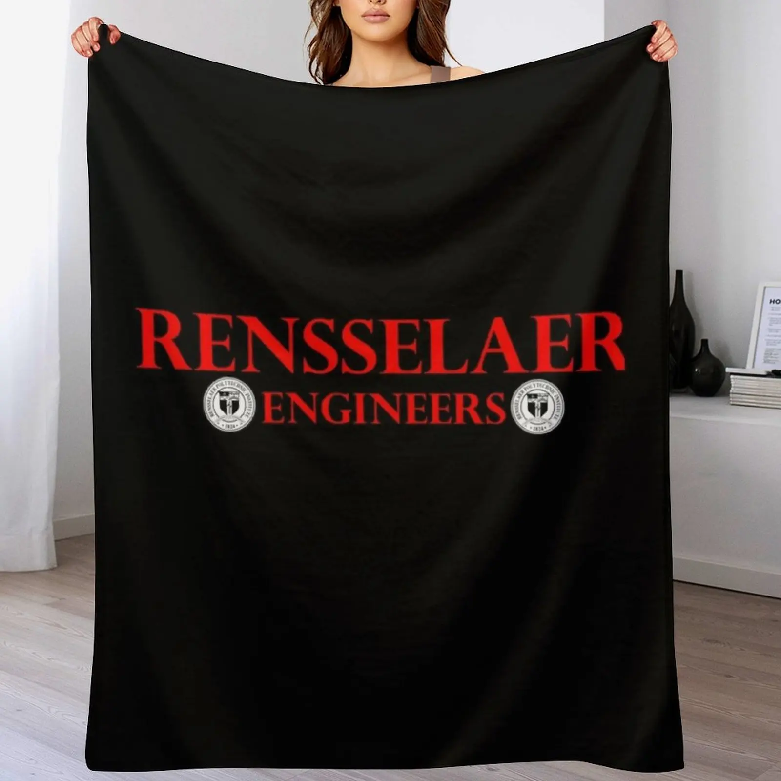 3D Printing Engineer - RPI Engineers Soccer Classic Throw Blanket