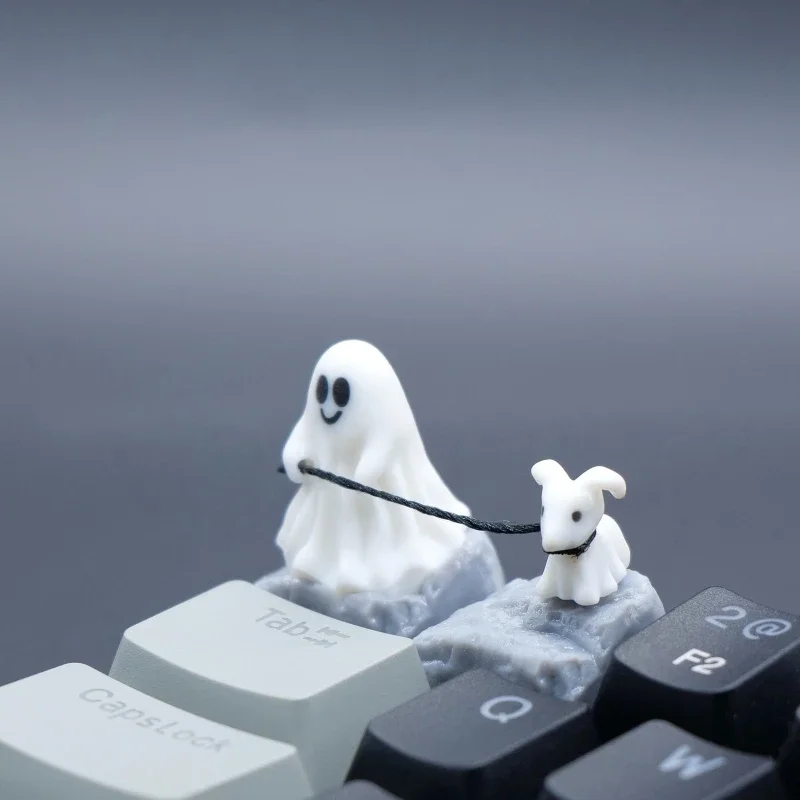 3D Printing App - Ghost Puppy เรซิ่น Keycap Custom 3D