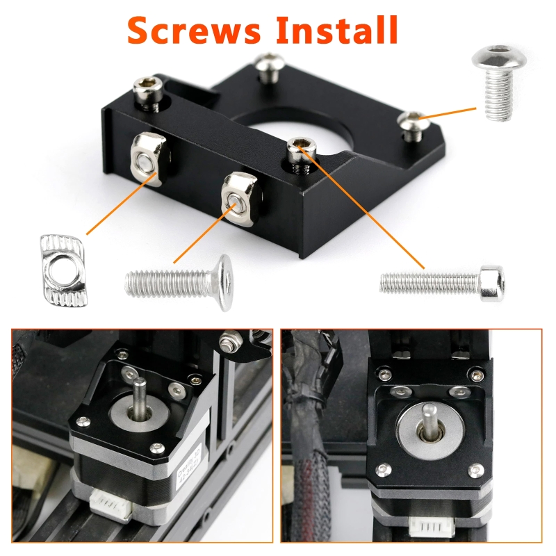 3D Printer Enclosure Frame - 3D ชิ้นส่วนเครื่องพิมพ์แกน Z Stepper Motor อัพเกรด