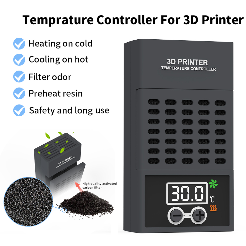 3D Printing House Machine - MINI เครื่องทําความร้อนสําหรับ ELEGOO,ANYCUBIC,CREALITY LCD DLP เรซิ่น