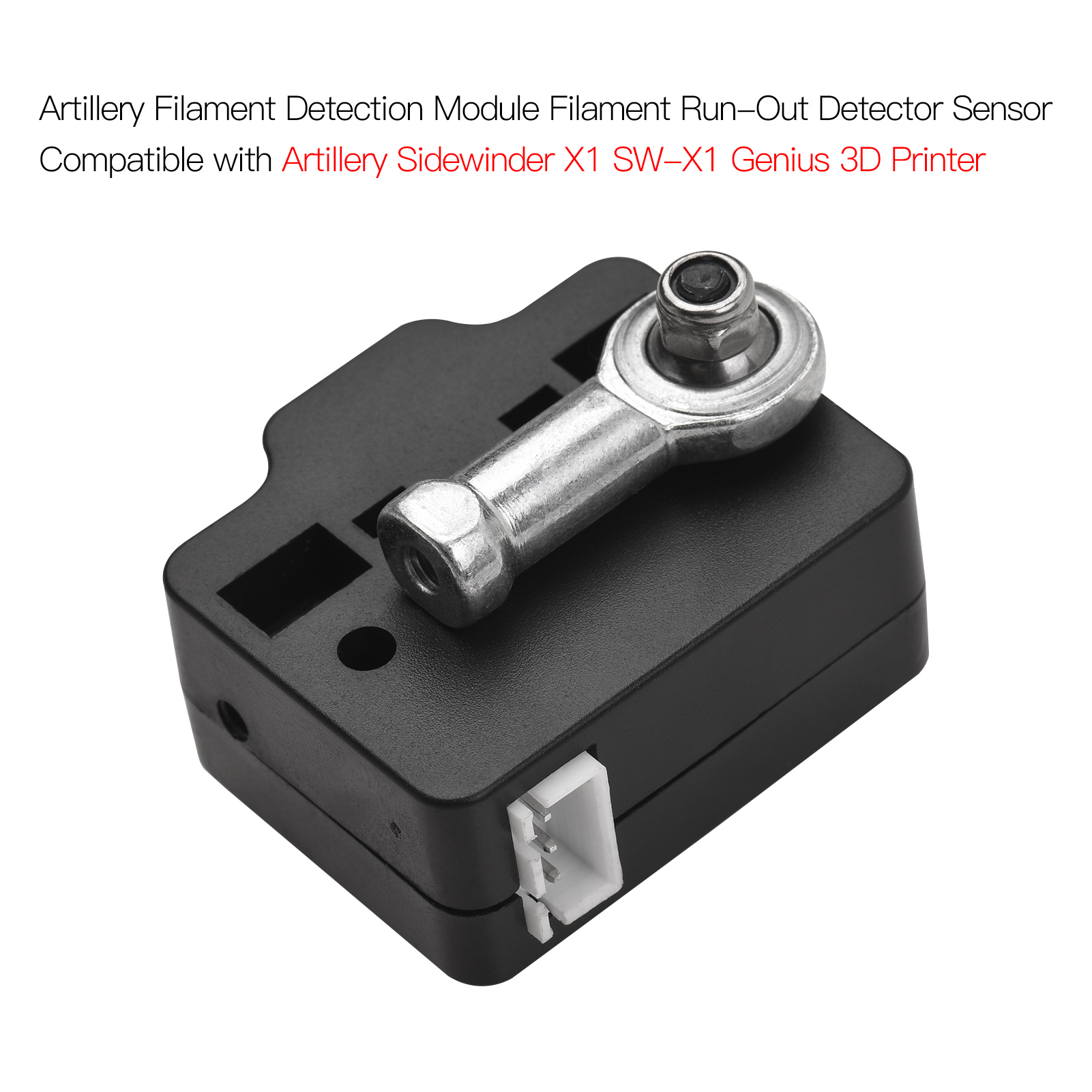 Filament Runout Sensor - 【ลดราคา】โมดูลตรวจจับเส้นใยกระสุน เซ็นเซอร์ตรวจจับการขาดของเส้นใยกระสุน ใช้ได้กับเครื่องพิมพ์สามมิติ Artillery Sidewinder X1