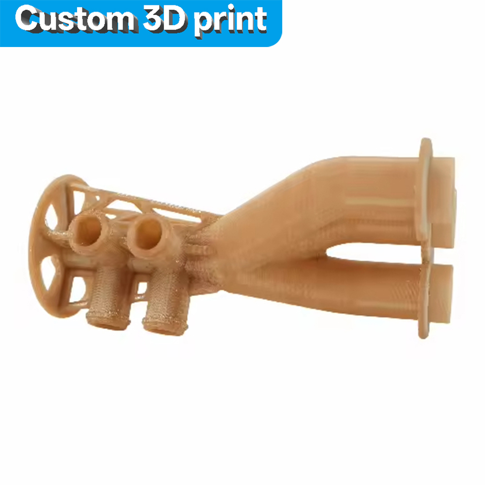 3D Printing File Free - การพิมพ์ชิ้นส่วนท่อเครื่องปรับอากาศแบบกำหนดเองใช้ไฟล์บริการพิมพ์ 3 มิติ FDM ด้วยพลาสติกวัสดุประสิทธิภาพสูง