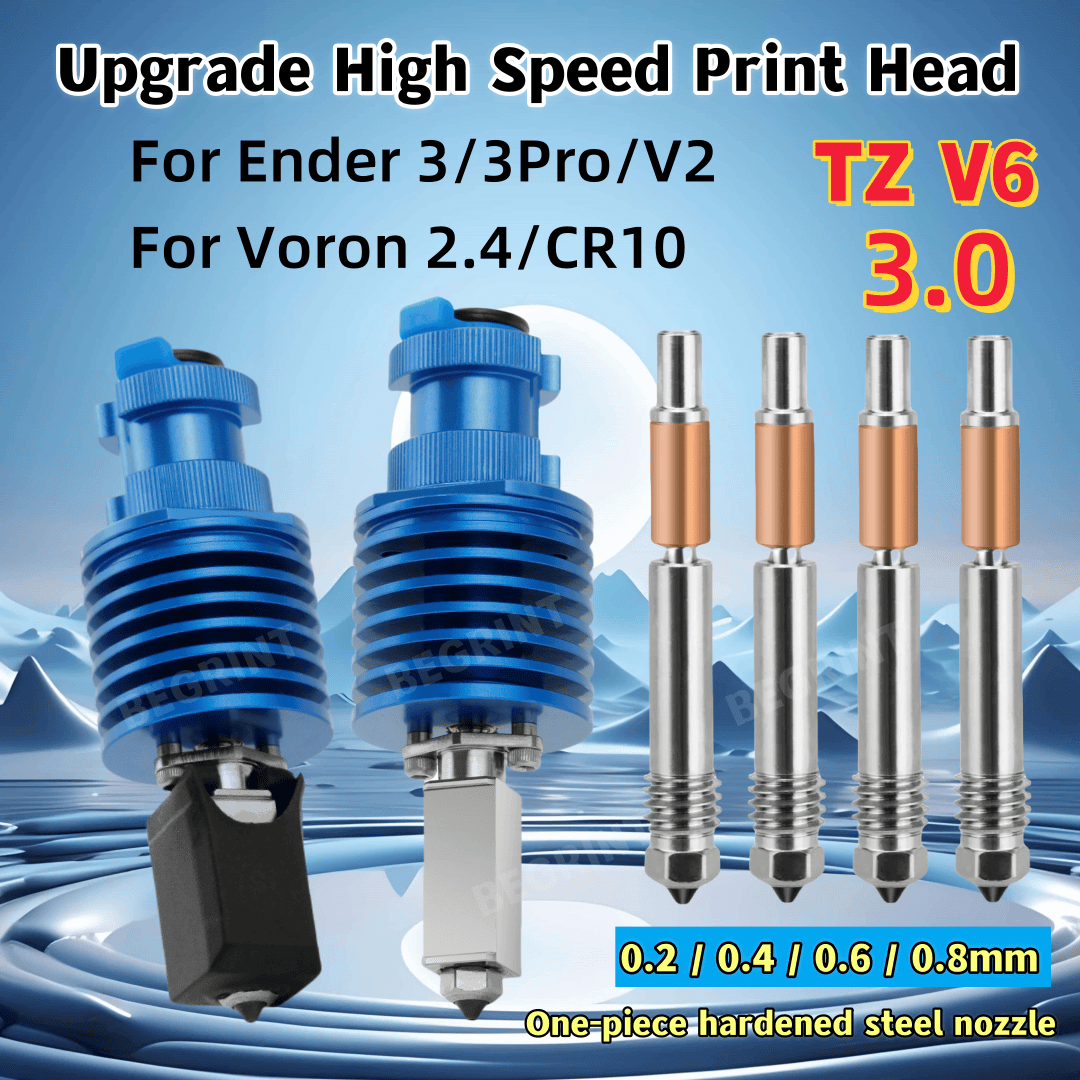 Ender 3 Upgrade Kit - Hotend อัพเกรด TZ V6 3.0 Hot