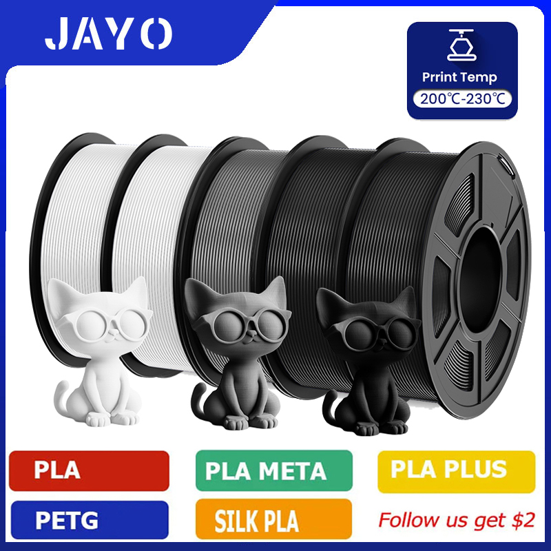 3D Printing Nylon - JAYO 5 ม้วน PLA/PLA Plus/petg/ABS/TPU/PLA meta/PLAYG/HS-PLA