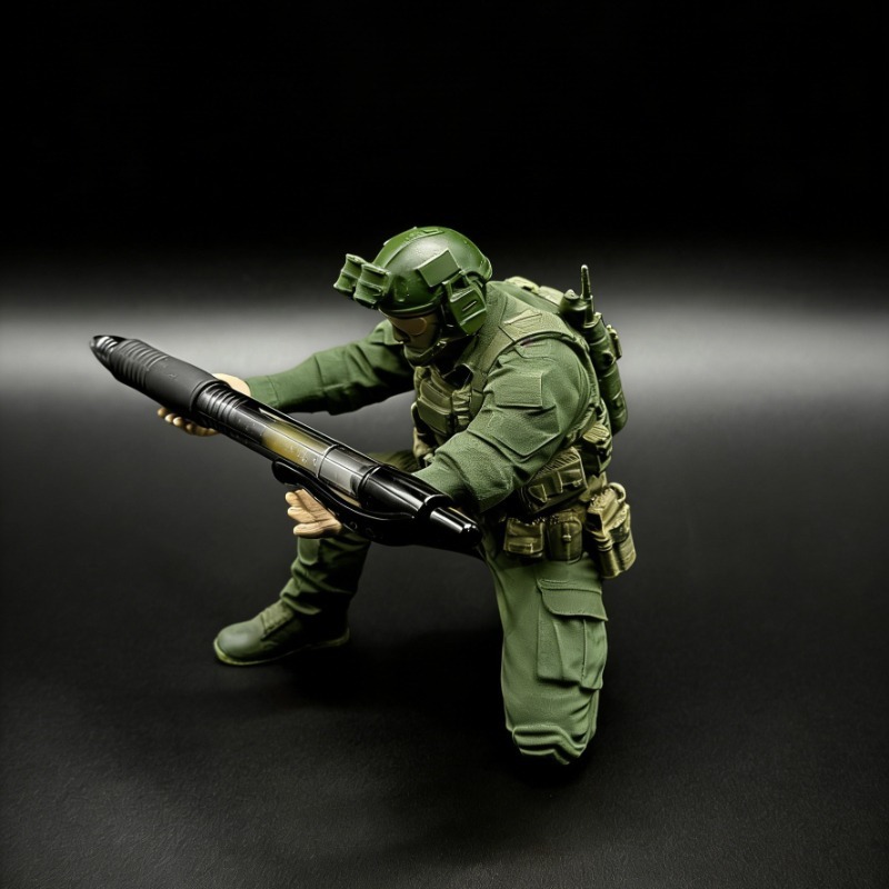 3D Printing Engineer - ที่ใส่ปากกาแบบ 3D พิมพ์ลายสำหรับวิศวกร แบบแพ็คเดี่ยว สไตล์ทหาร เหมาะสำหรับเพิ่มเสน่ห์แบบทหารให้กับโต๊ะทำงานของคุณ