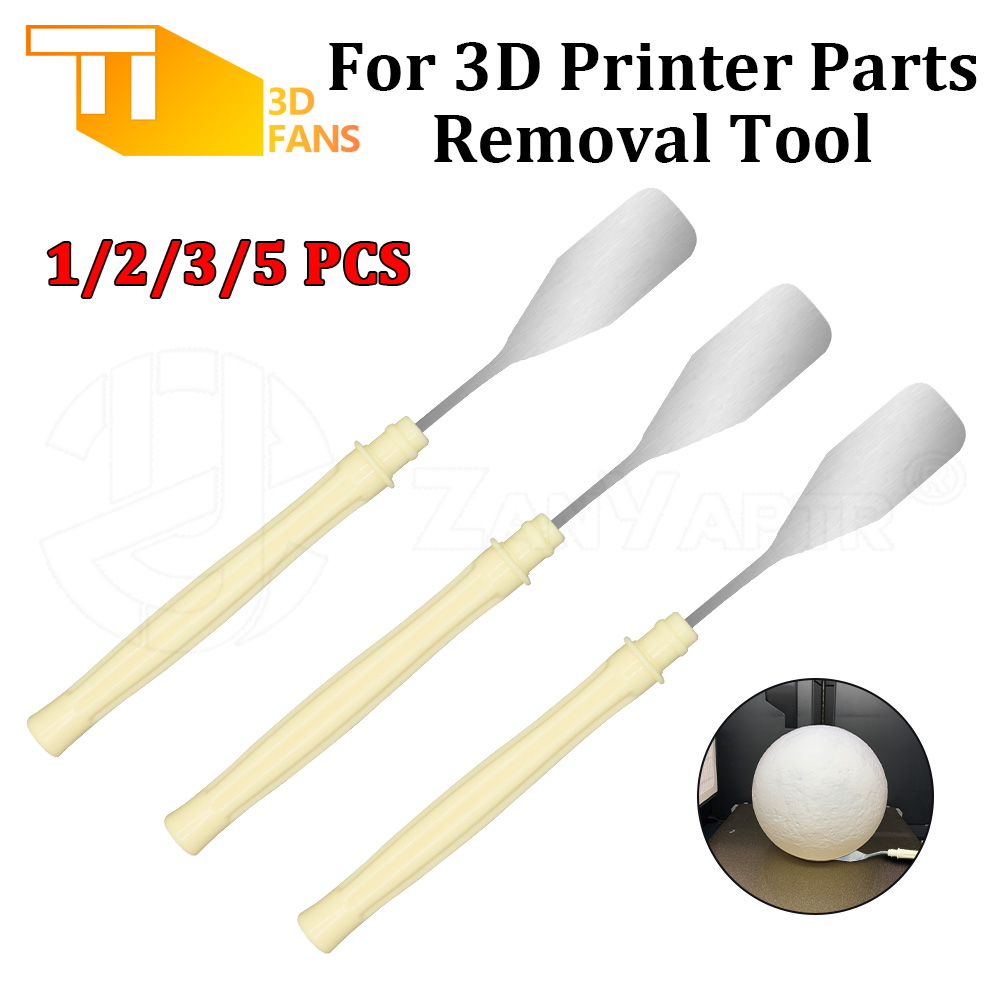 Print Removal Spatula - สําหรับ 3D ชิ้นส่วนเครื่องพิมพ์เครื่องมือกําจัดไม้พายสําหรับ 3D พิมพ์ชุดเครื่องมือพลั่ว 3D