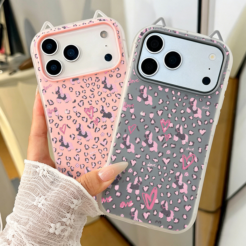 3D Printing Iphone - เคสโทรศัพท์ลายเสือดาว INS สำหรับ iPhone 18 Pro