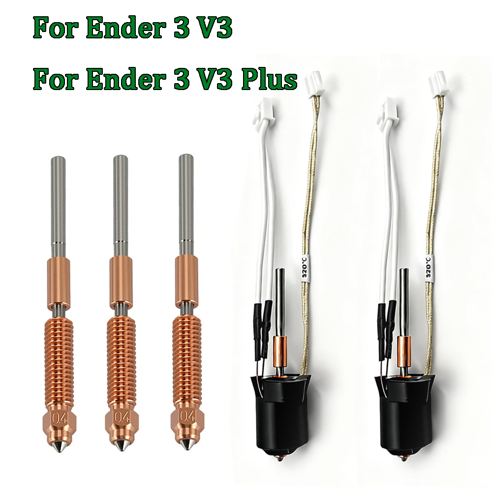 Ender 3 Upgrade Kit - ชุดอัพเกรดฮอตเอนด์ Ender 3 V3 Plus ฮอตเอนด์เซรามิกสำหรับเครื่องพิมพ์