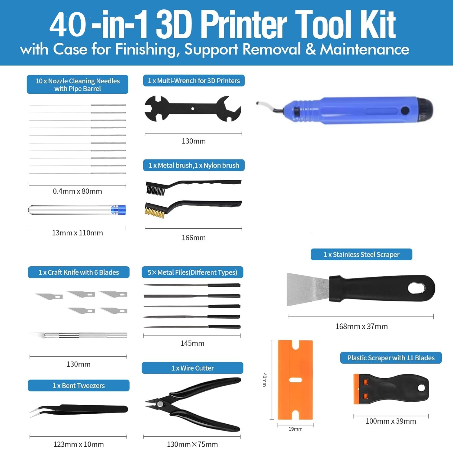 ชุดเครื่องมือสำหรับเครื่องพิมพ - 3D Printing File Free บทวิจารณ์และราคา