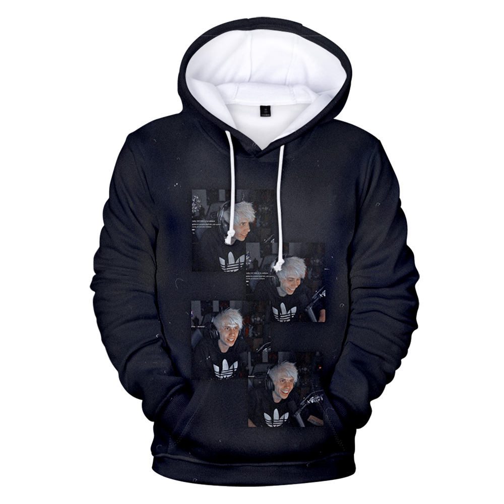 Rubius Hoodie Unisexแขนยาวผู้ห - 3D Printing Youtubers บทวิจารณ์และราคา