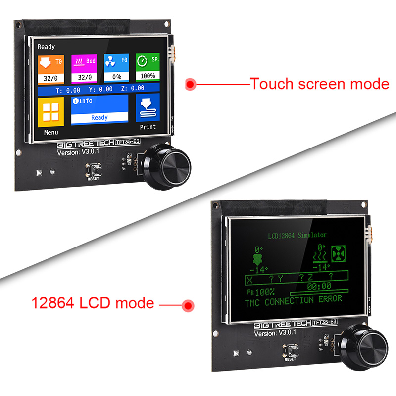 หน้าจอ: BIGTREETECH TFT35 E3 V - Ender 3 Upgrade Kit บทวิจารณ์และราคา