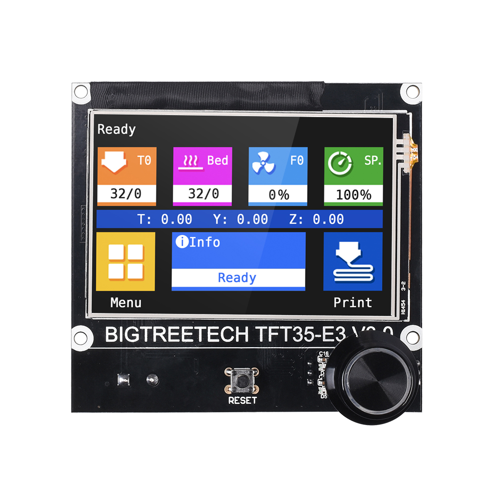 หน้าจอ: BIGTREETECH TFT35 E3 V - Ender 3 Upgrade Kit บทวิจารณ์และราคา