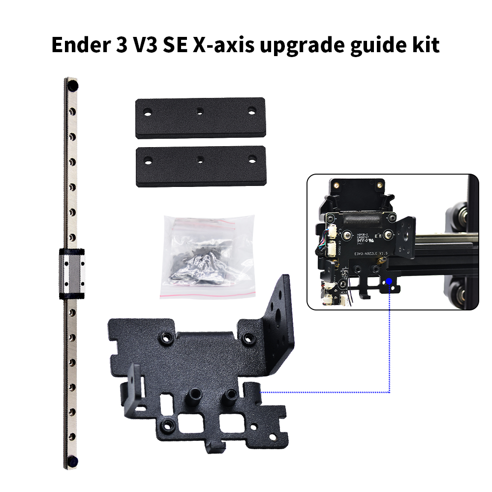 ชุดรางเลื่อนแกน Y แบบคู่ Ender - Ender 3 Upgrade Kit บทวิจารณ์และราคา