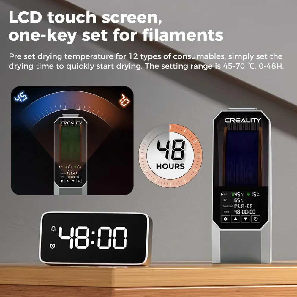 Creality Space Pi 360 °   เครื - 3D Printing Deck Box บทวิจารณ์และราคา