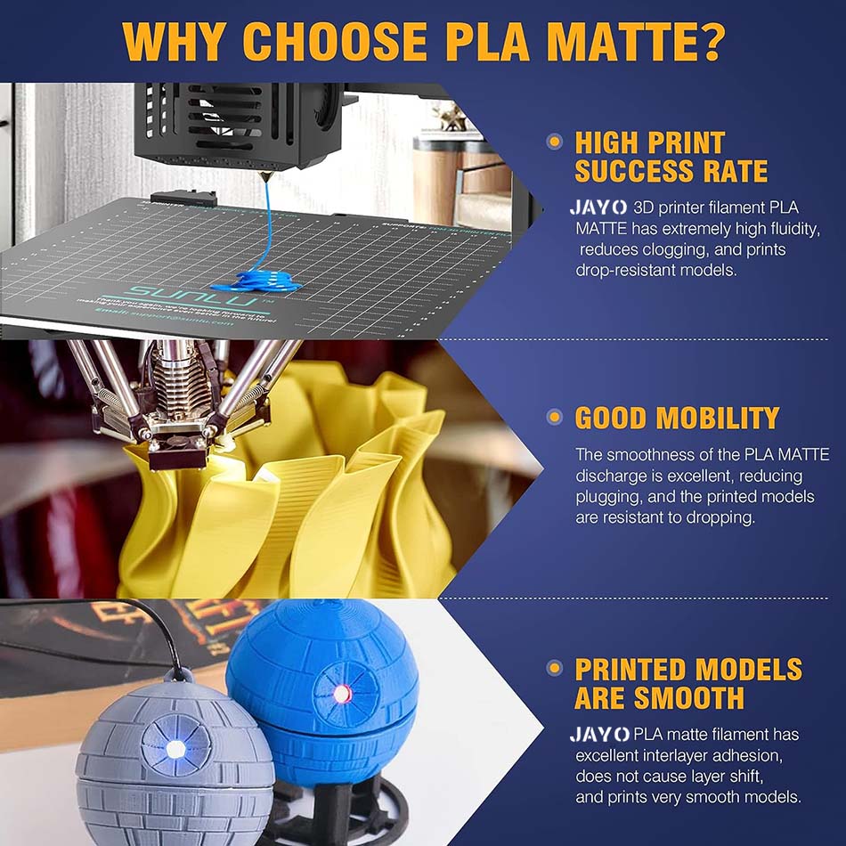 Jayo ฟิลาเมนต์สำหรับเครื่องพิม - 3D Printing Nylon บทวิจารณ์และราคา