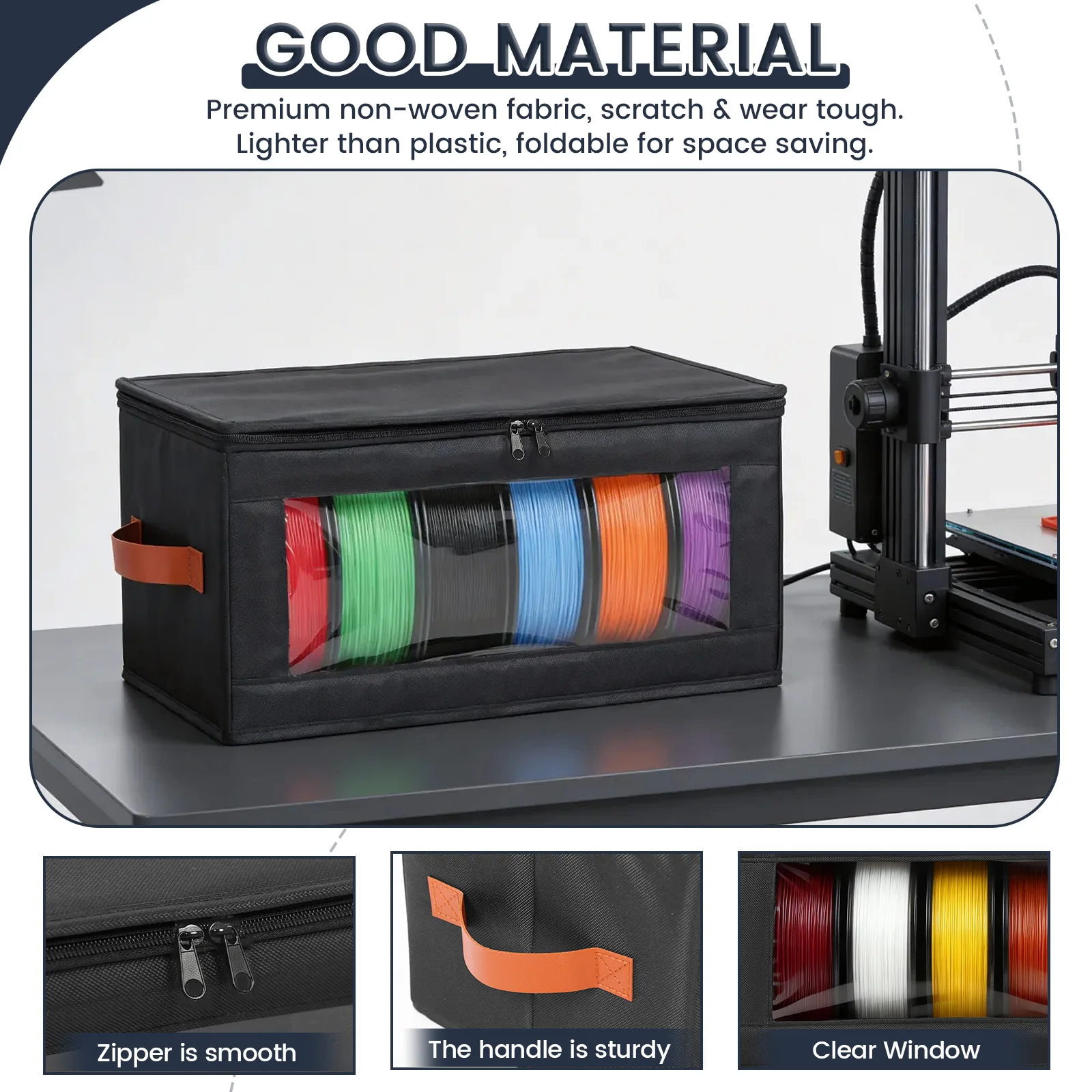 กล่องเก็บเส้นพลาสติกสำหรับเครื - 3D Printing Deck Box บทวิจารณ์และราคา