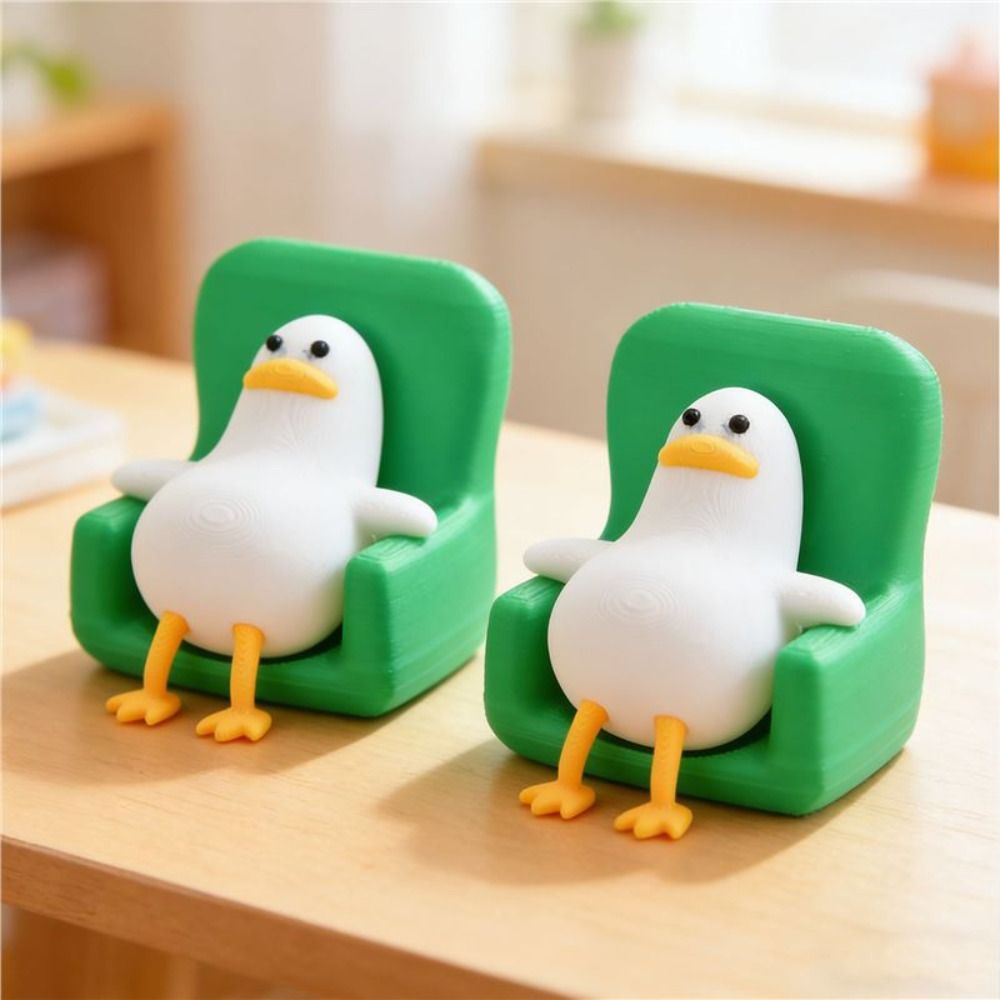 ของตกแต่งรูปเป็ดพิมพ์ 3 มิติ ข - 3D Printing Desk บทวิจารณ์และราคา