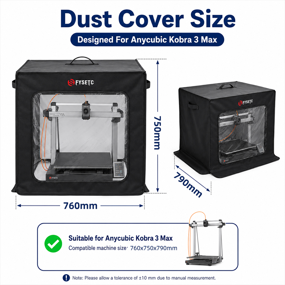 ฝาครอบกันฝุ่น FYSETC สำหรับ An - 3D Printer Enclosure Frame บทวิจารณ์และราคา
