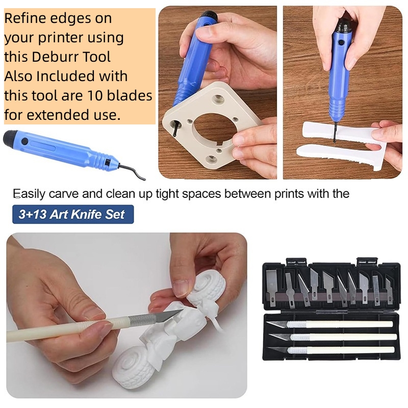 38 ชิ้น ชุดเครื่องมือขัดแต่งโม - 3D Printing File Free บทวิจารณ์และราคา