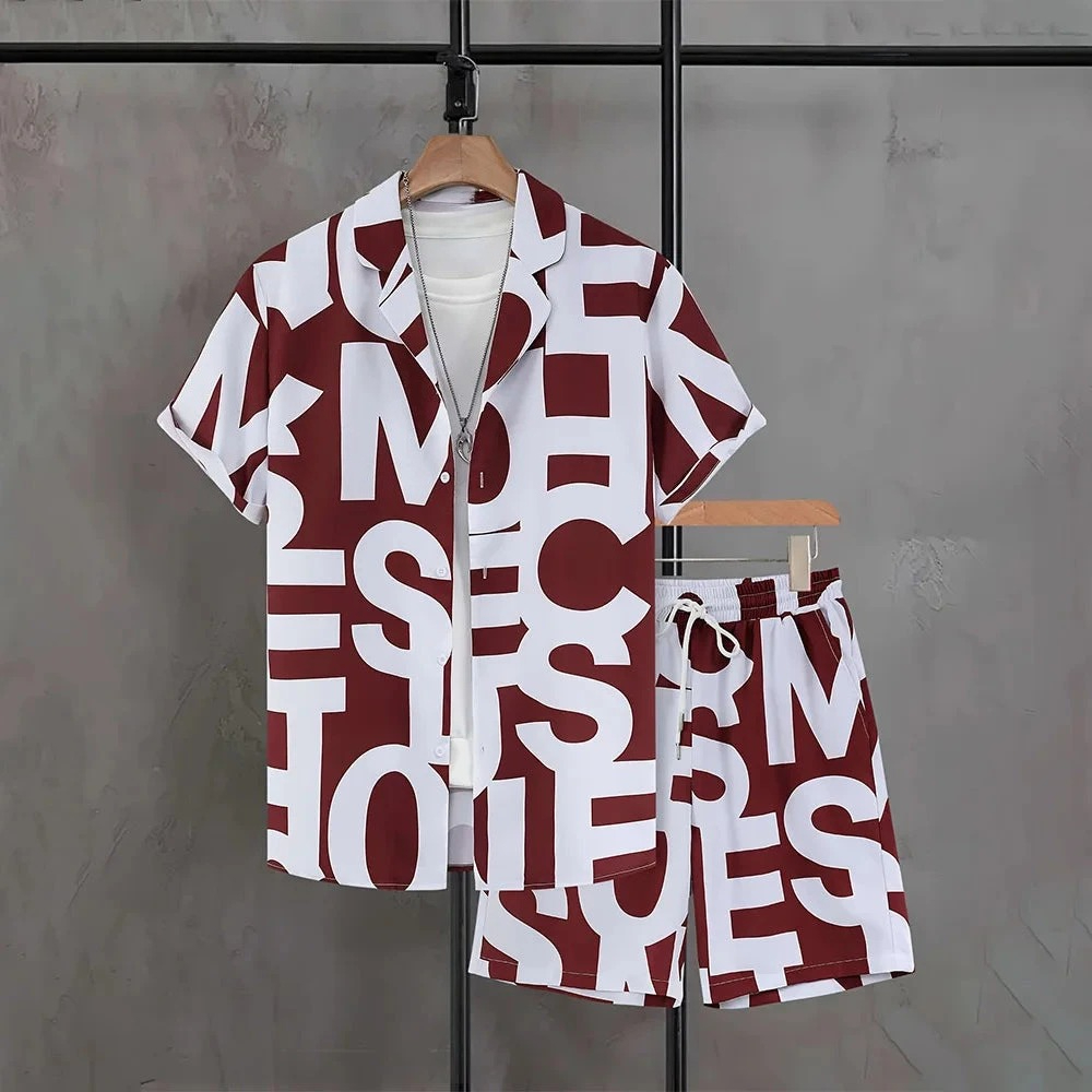 ชุดเสื้อเชิ้ตฮาวายและกางเกงขาส - 3D Printing Kpop บทวิจารณ์และราคา
