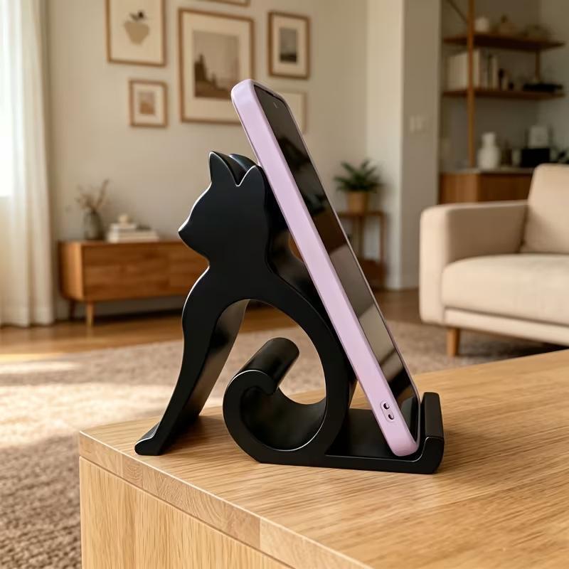 ขาตั้งโทรศัพท์ตั้งโต๊ะรูปแมวแล - 3D Printing Desk บทวิจารณ์และราคา