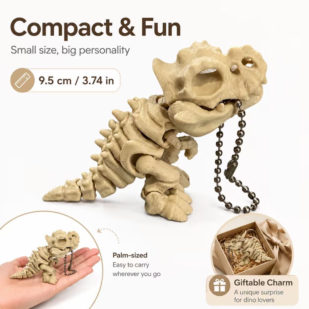 โมเดลโครงกระดูกไทแรนโนซอรัสเร็ - 3D Printing Joints บทวิจารณ์และราคา