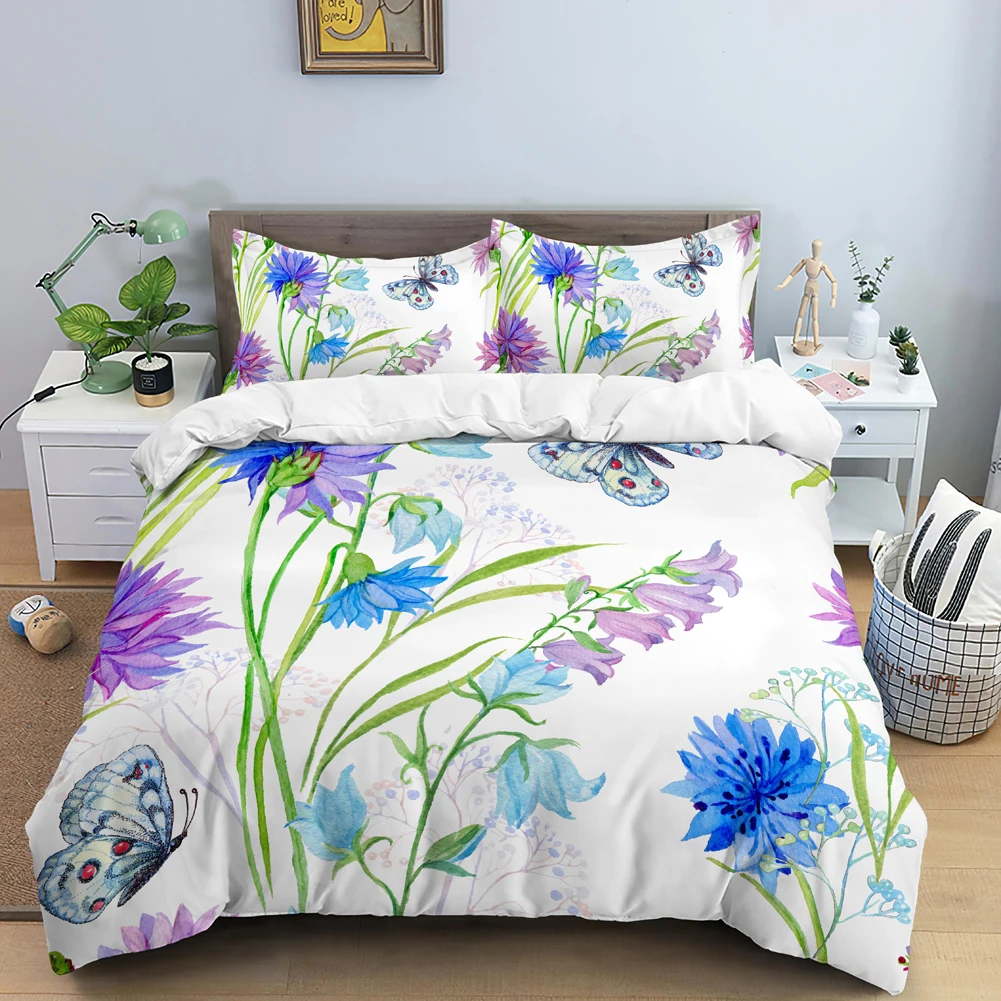 ผีเสื้อชุดเครื่องนอน 3D ดอกไม้ - 3D Printing Quilting บทวิจารณ์และราคา