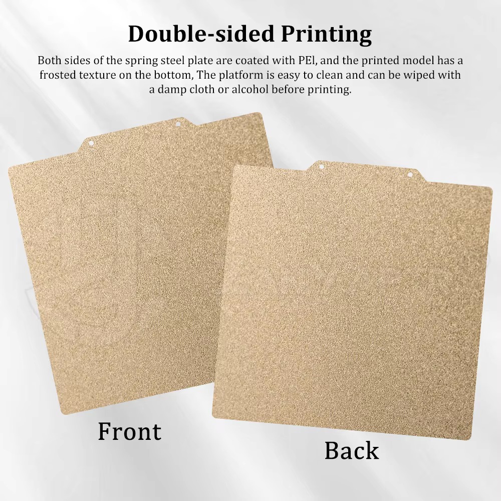 แผ่นรองพิมพ์ 3D แบบมีพื้นผิว P - 3D Printer Bed Spring บทวิจารณ์และราคา