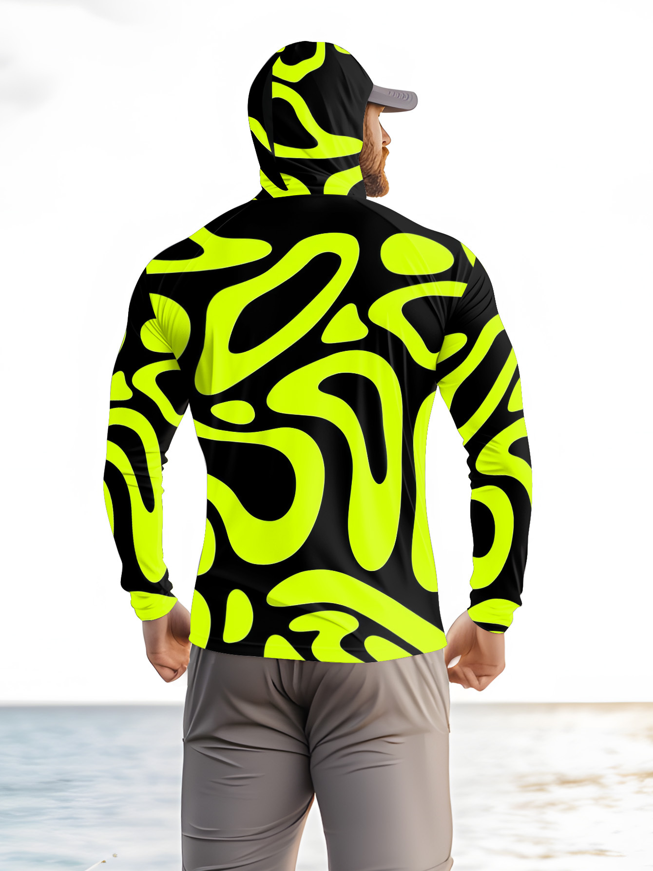 เสื้อเชิ้ตแขนยาวผู้ชายสไตล์ใหม - 3D Printing Kpop บทวิจารณ์และราคา
