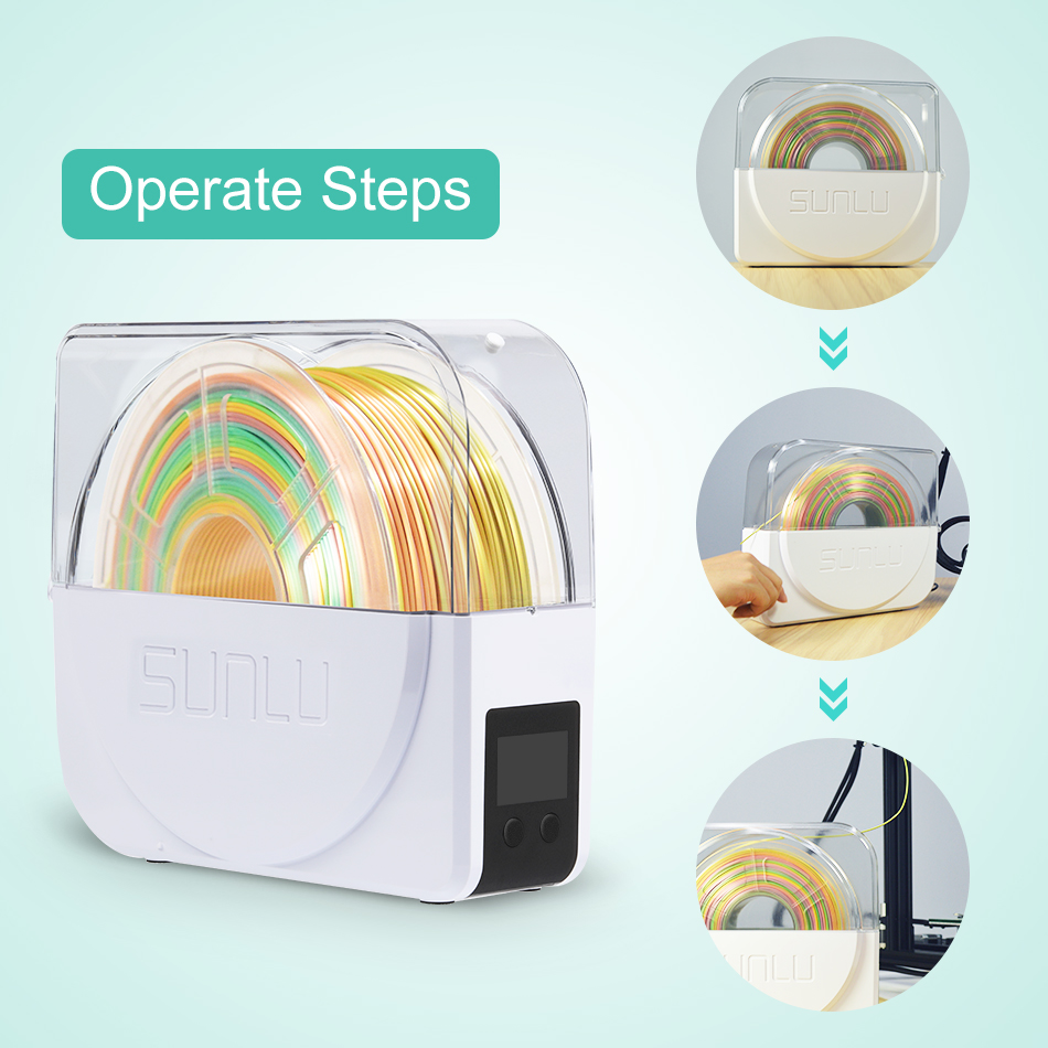 SUNLU Filamentเครื่องเป่าS1 Pl - 3D Printing Deck Box บทวิจารณ์และราคา