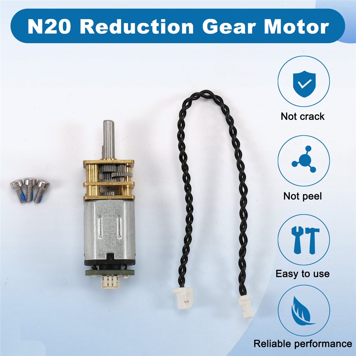 A49T N20 มอเตอร์เกียร์ทดรอบ N2 - 3D Printing Output บทวิจารณ์และราคา