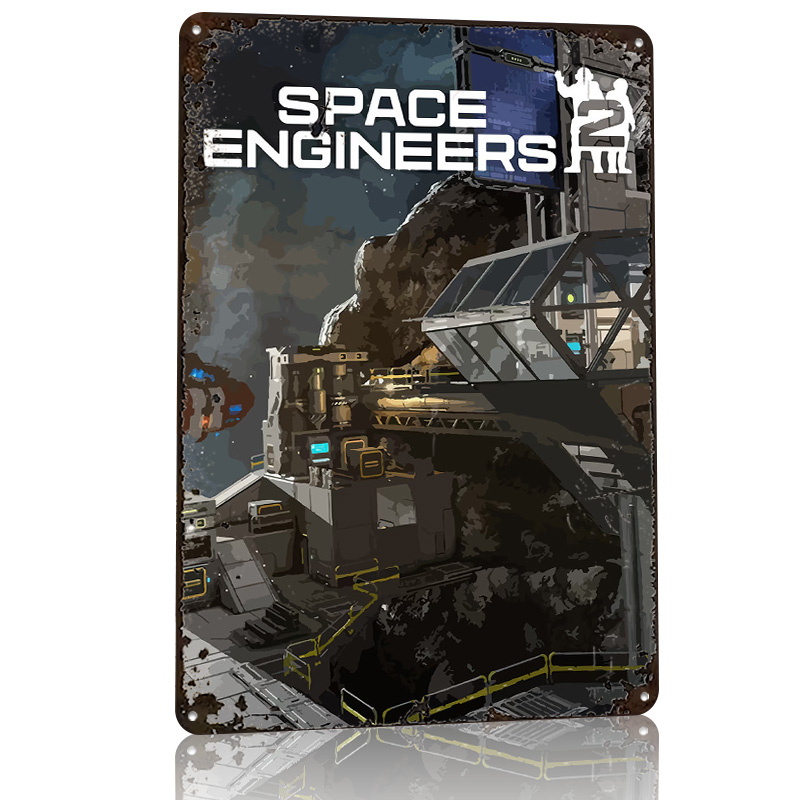 โปสเตอร์เกม Space Engineers แบ - 3D Printing Engineer บทวิจารณ์และราคา